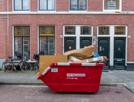 Professional house clearance team at work in Marylebone