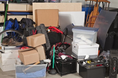 Professional equipment used in Marylebone site clearance